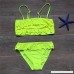 2 Pieces for Children Swimsuit Split Bikinis Set Hollow Swimsuit Blue B07QHS5NFX